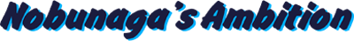 Nobunaga's Ambition logo for NES